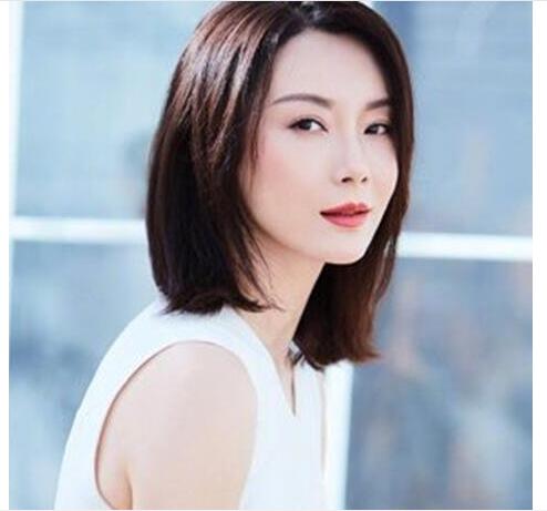 菱形脸中长发