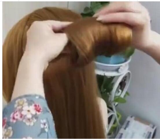 古代长发扎发